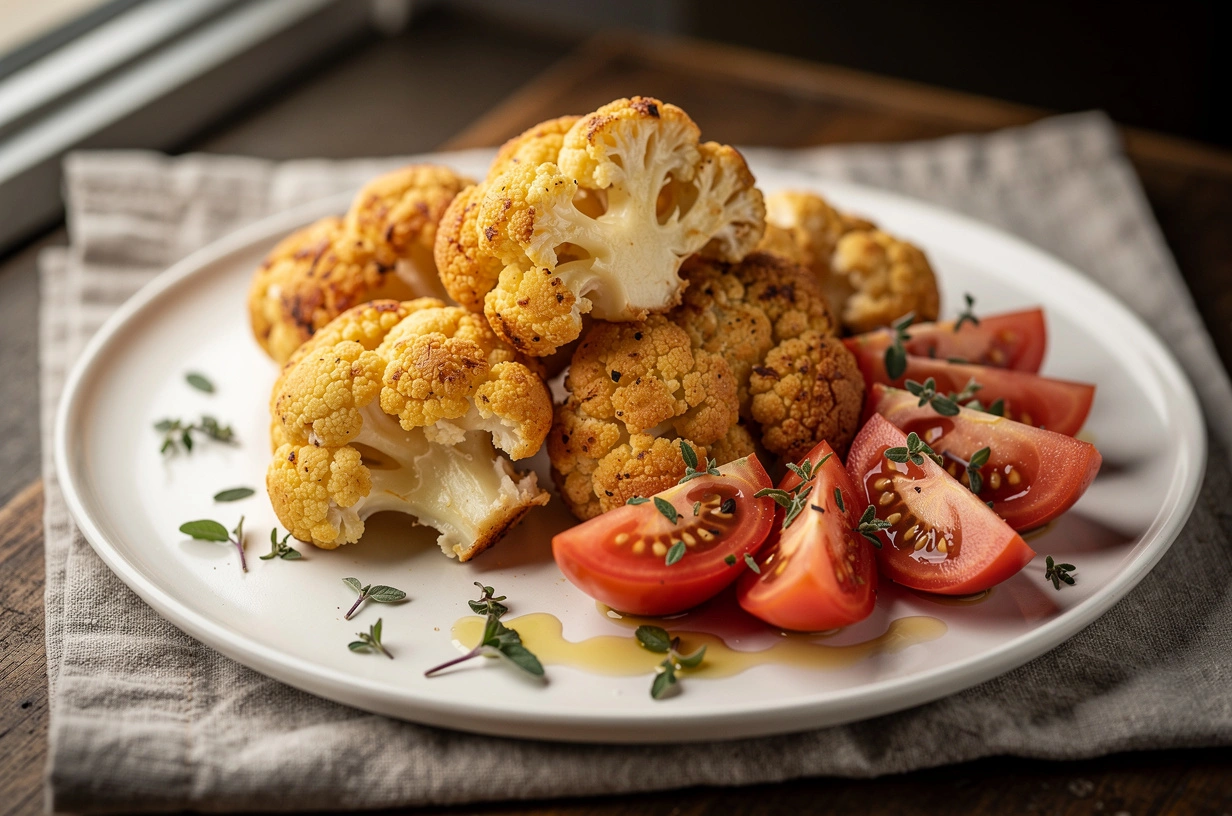 Buñuelos de coliflor