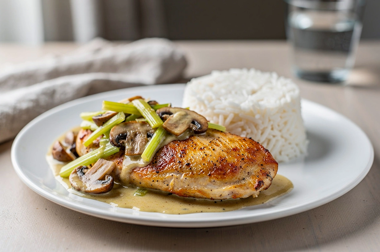 Pechugas de Pollo a la Crema
