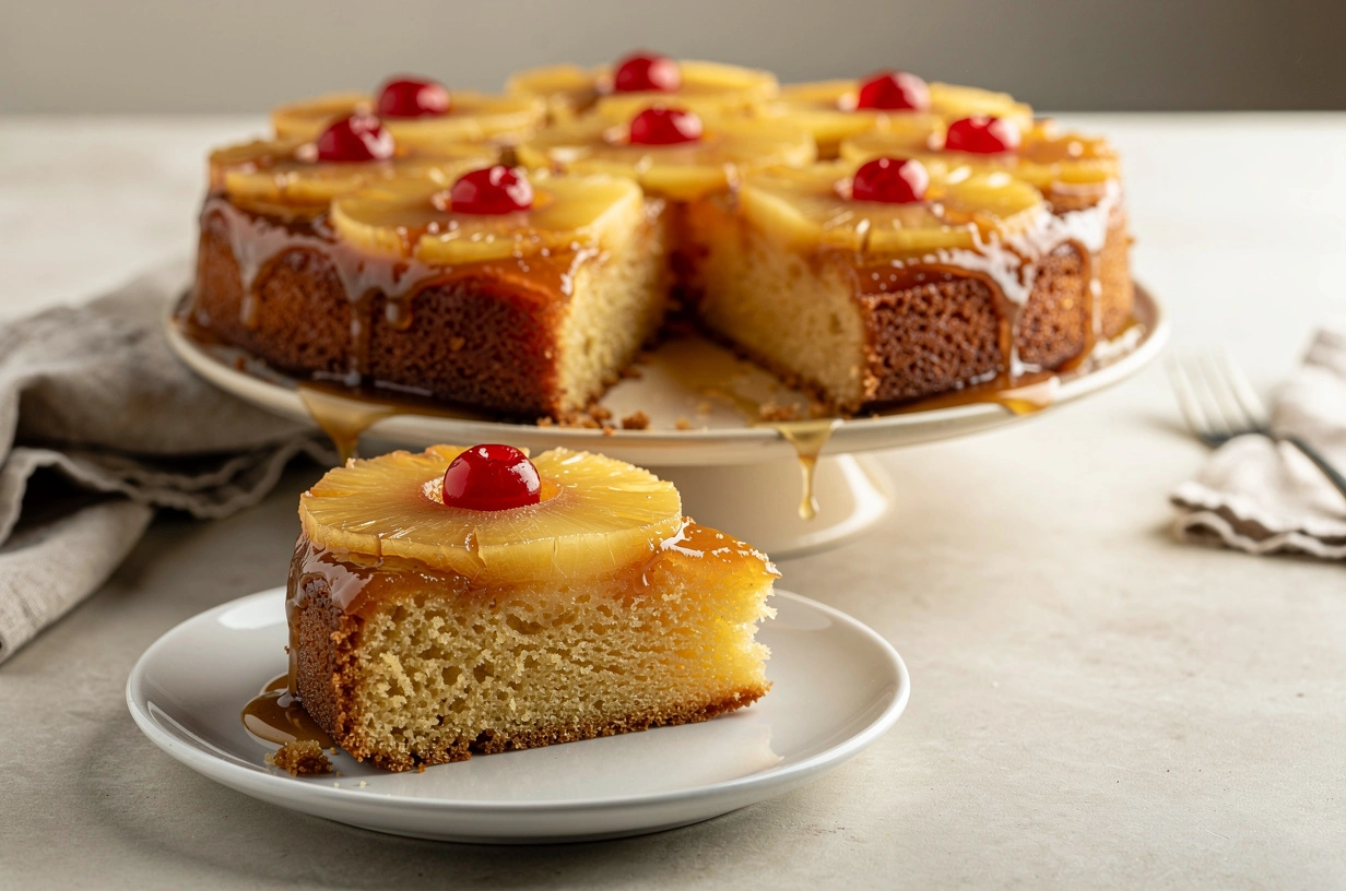 Postre de Piña Invertido
