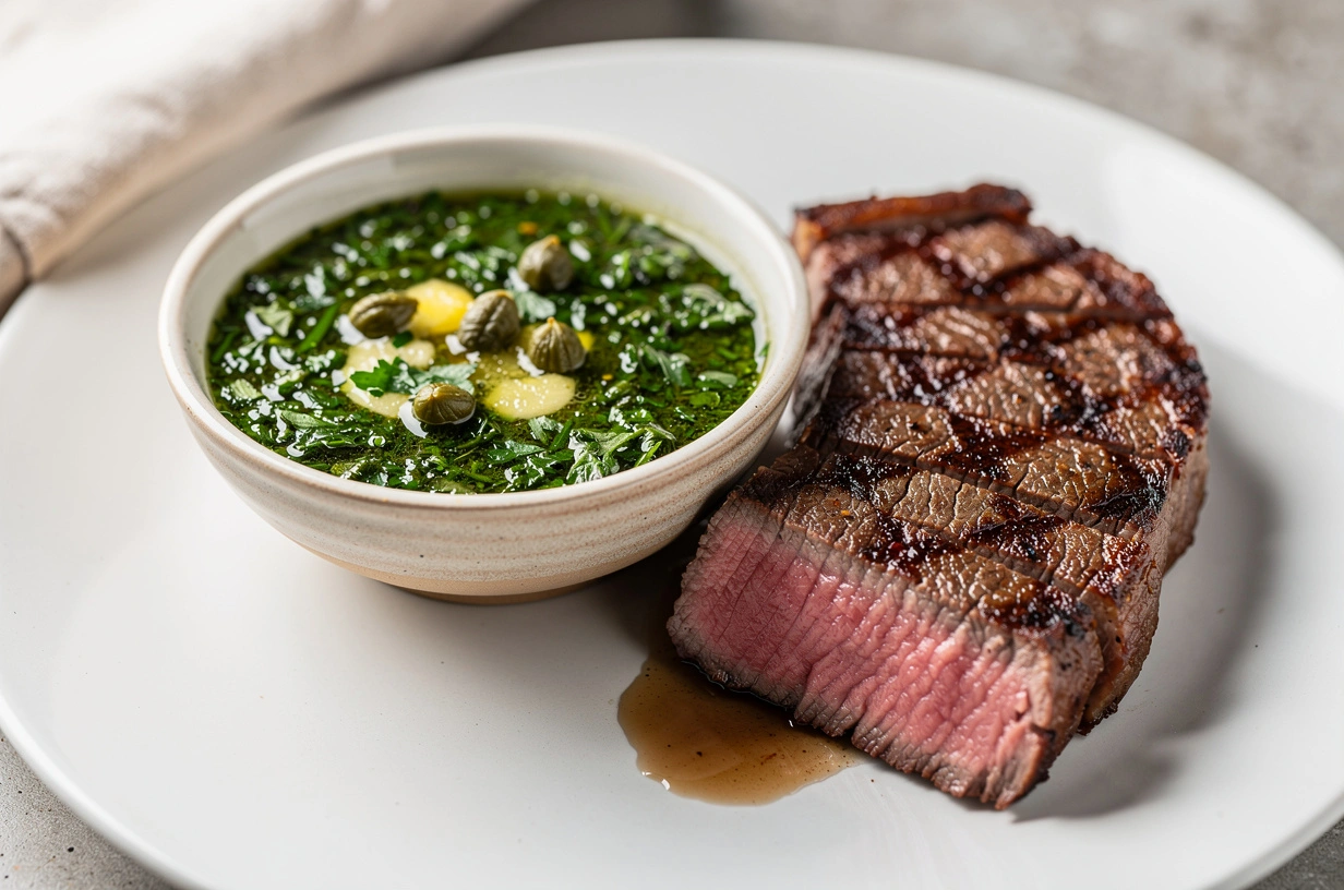 Salsa Verde (Sauce du Relais de l’Entrecôte)